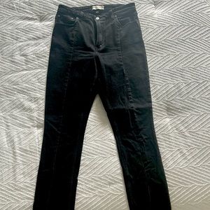 High Waisted Black Jeans